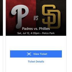Padres Vs Phillies 7/12/25