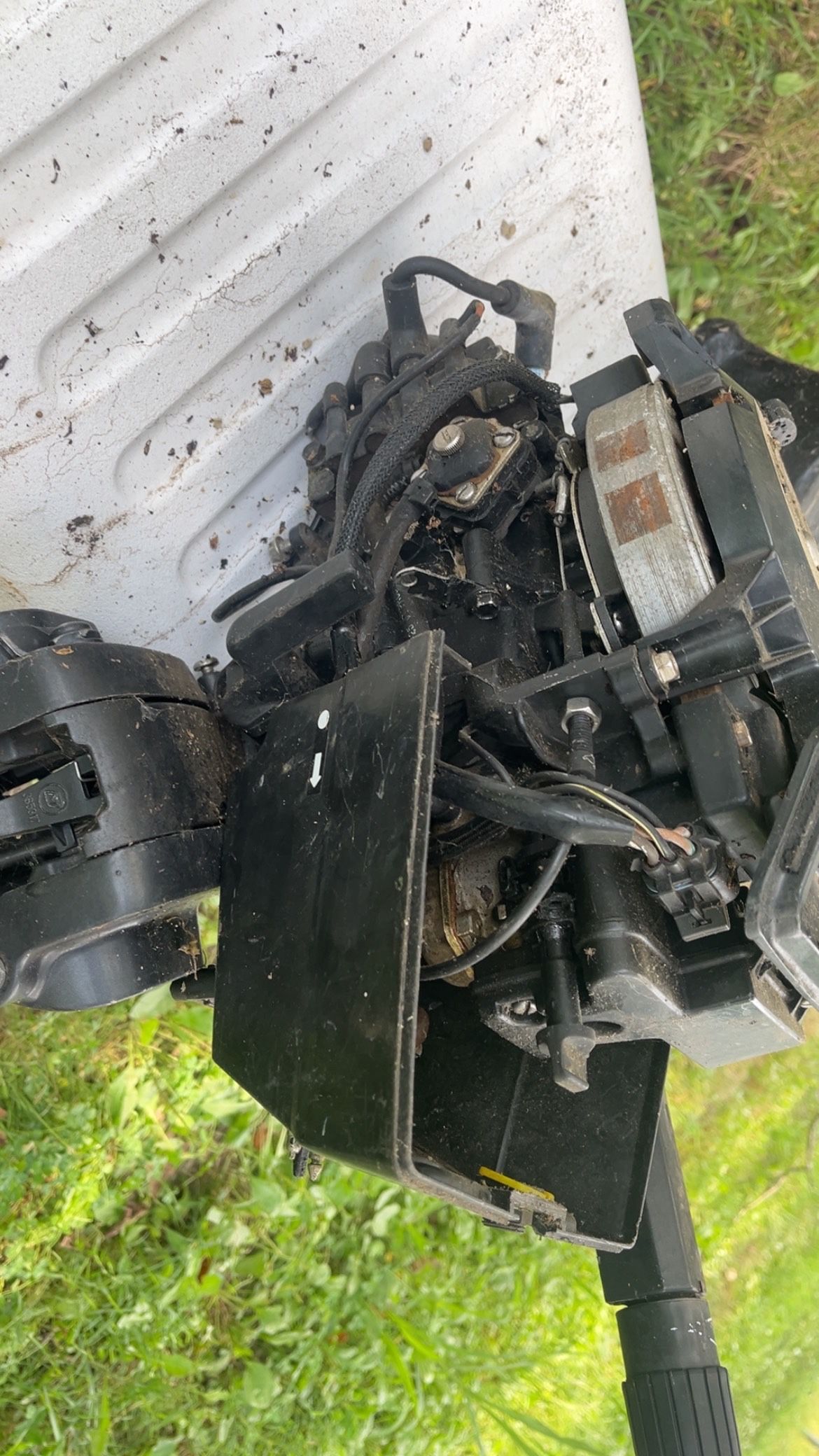 No Titles To Boat Or Trailer Omc 40 Ho Motor Needs Work