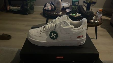 Nike AF1 x Supreme Low White/Red