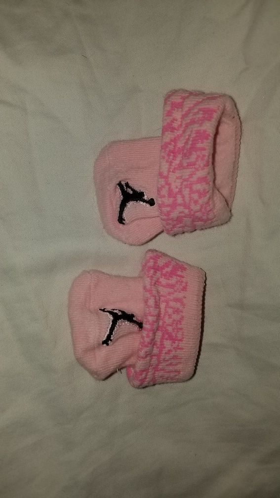 Jordan baby girl socks