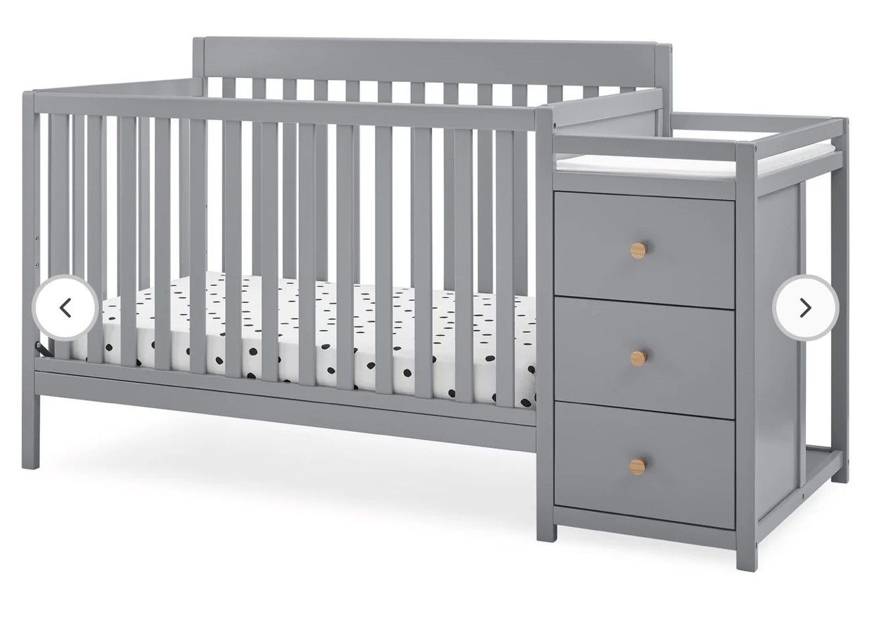 Modern Crib & Changer