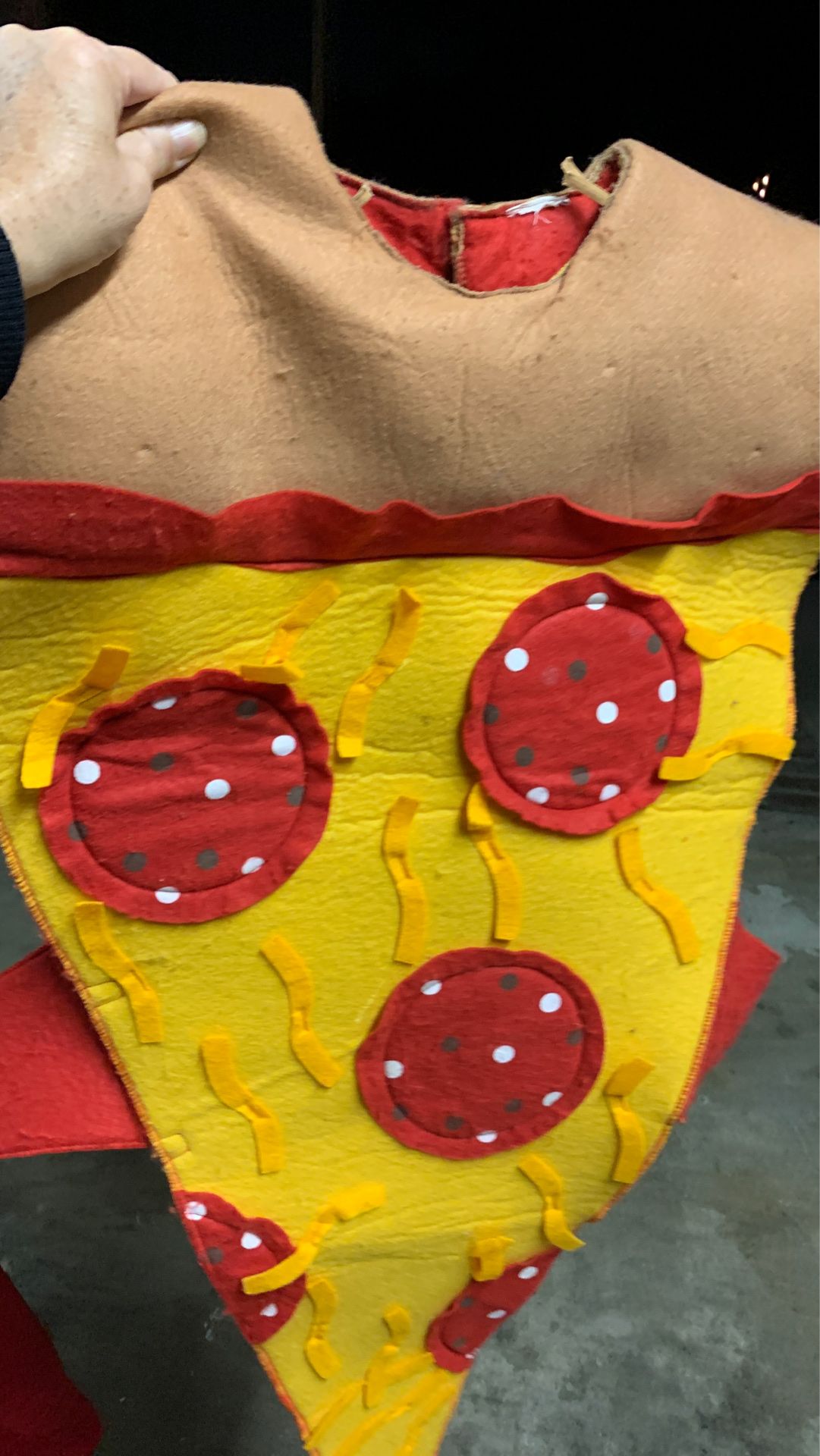 Costume Pizza slice yummy