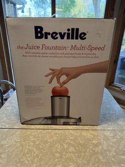 Breville Juice Fountain Multi-Speed Juicer – Like New