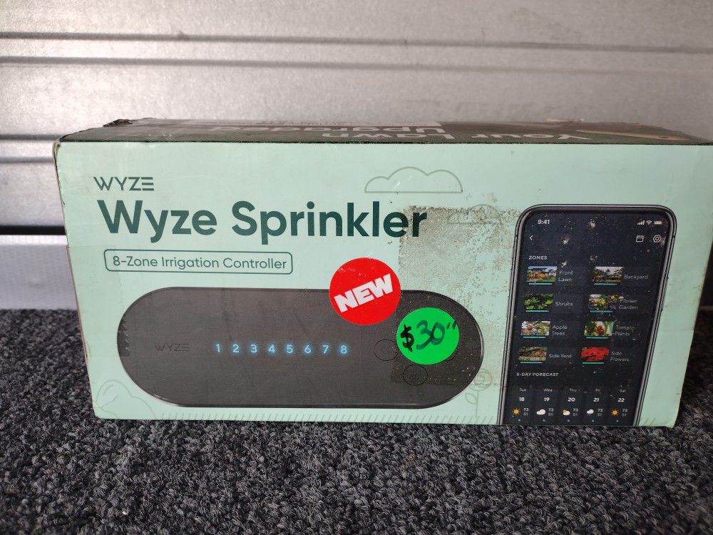 Sprinkler Controller 8 Zone  Irrigation Clock