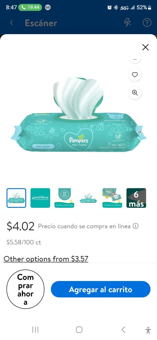 Pampers Wipes