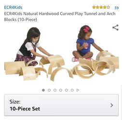 Ecr4kids Hardwood Play Tunnels