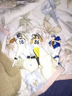 NFL Figure Ornaments 