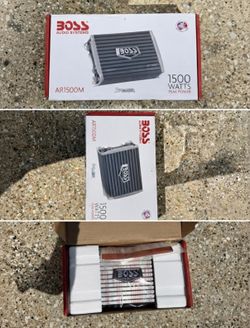 Boss Audio Systems AR1500M Monoblock Amplifier (Brand New in Box)