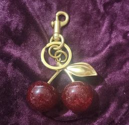 CHERRY KEYCHAIN
