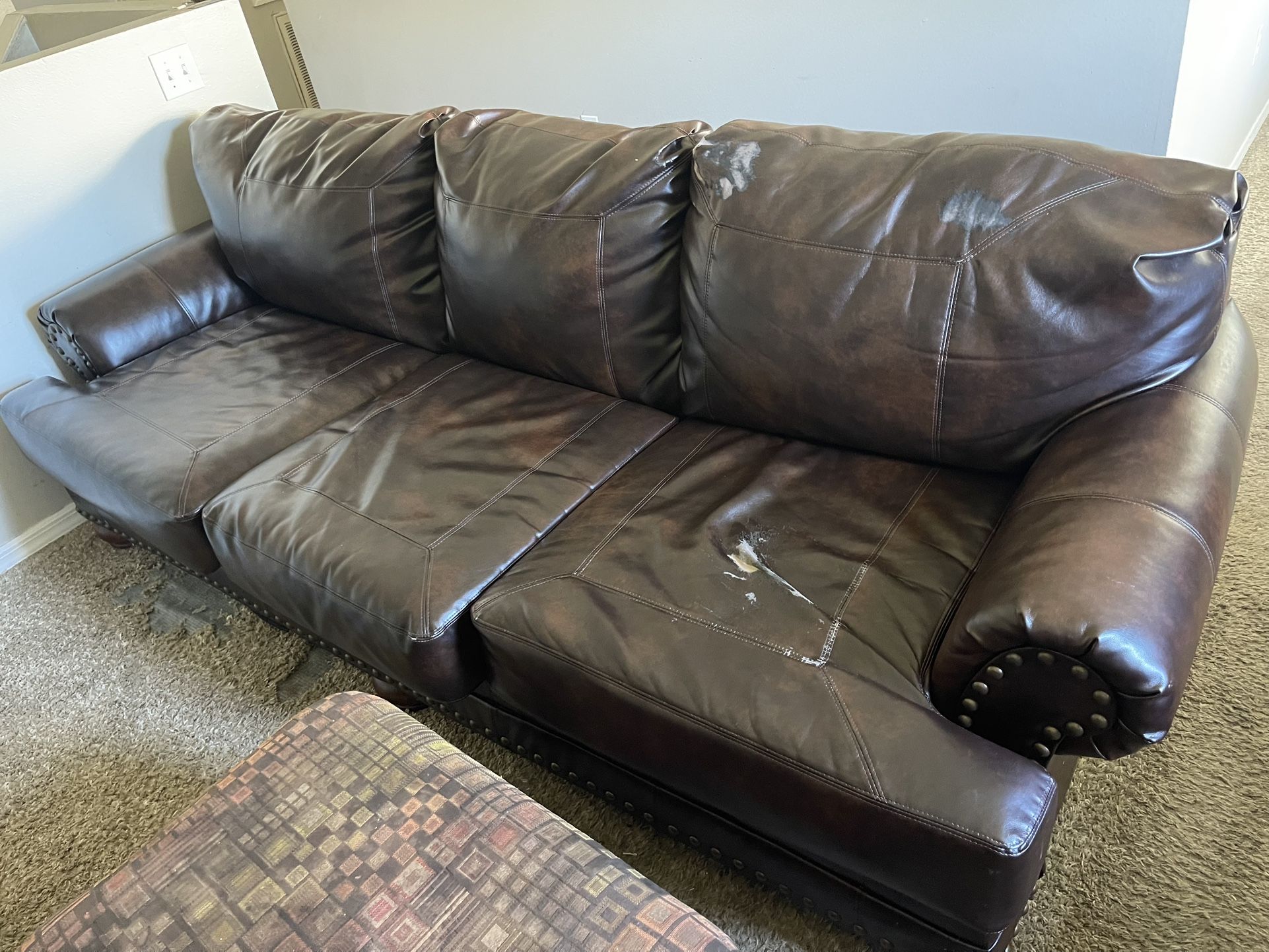 Artificial Leather Couch 