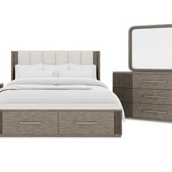 3-Piece King Bedroom Set w/mirror