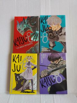 Kaiju No. 8 - Manga Softcover Book Volumes 1-4 English VIZ Media Naoya Matsumoto
