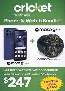 Phone and Watch Bundle for Only $250