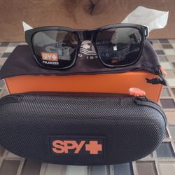 New Spy Optics Hunt Polarized Sunglasses, Gloss Black