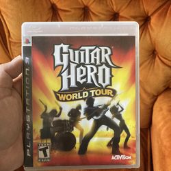 Guitar Hero World Tour PlayStation 3 (read The Description)