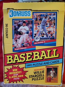 1991 Series 1 Donruss Baseball Cards