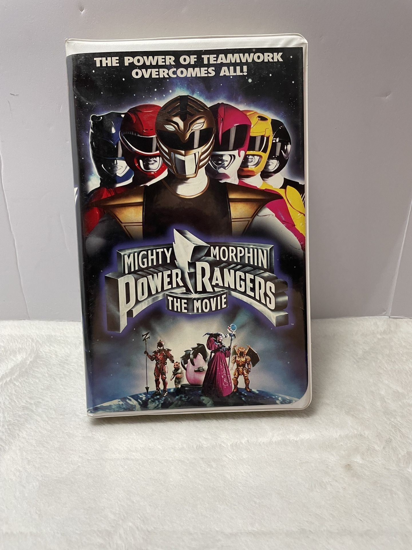 Mighty Morphin Power Rangers: The Movie (VHS, 1995) CLAMSHELL