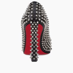 CHRISTIAN LOUBOUTIN Condora 100 spiked leather pumps