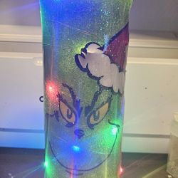 Grinch LED TUMBLER 