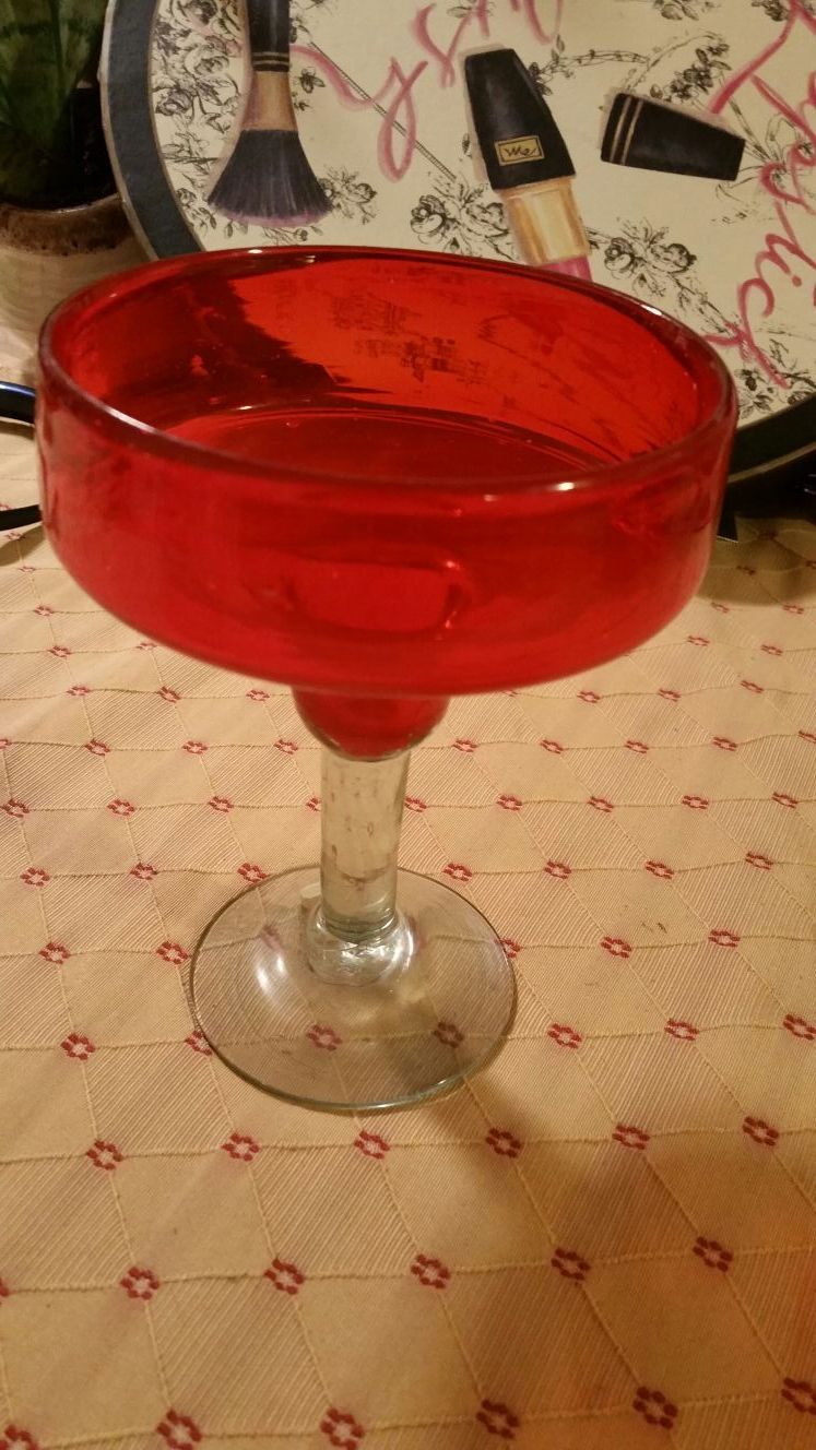 Your very own personal margarita glass. Yours yours yours!