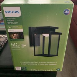 Phillips 50 Watt LED Outdoor Wall light