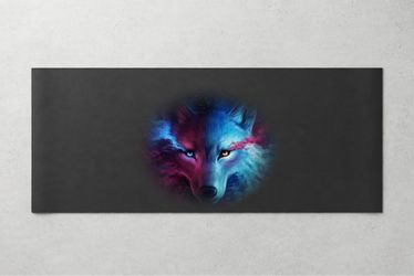 Wolf Fantasy Art Extended Desk Mat