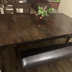 Solid Mango wood Kitchen Table 