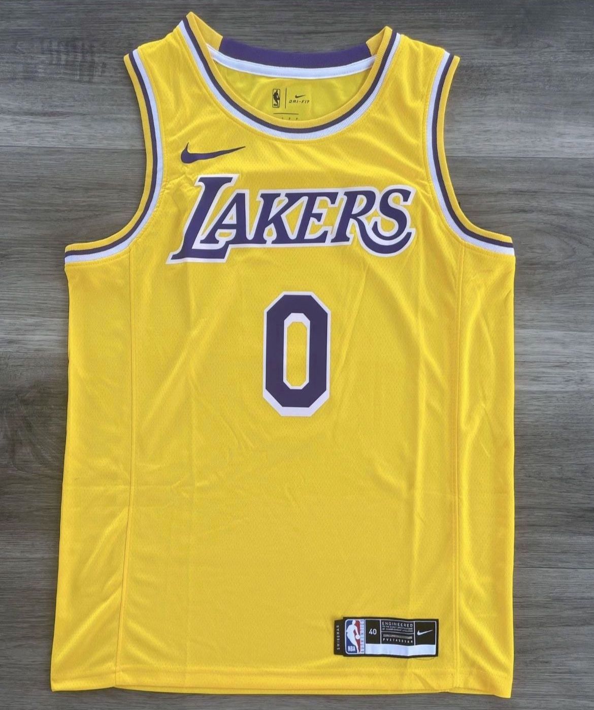 Lakers Westbrook Jersey