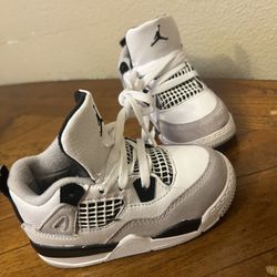 Air Jordan 4 Retro TD 'Military Black' Kids 8C