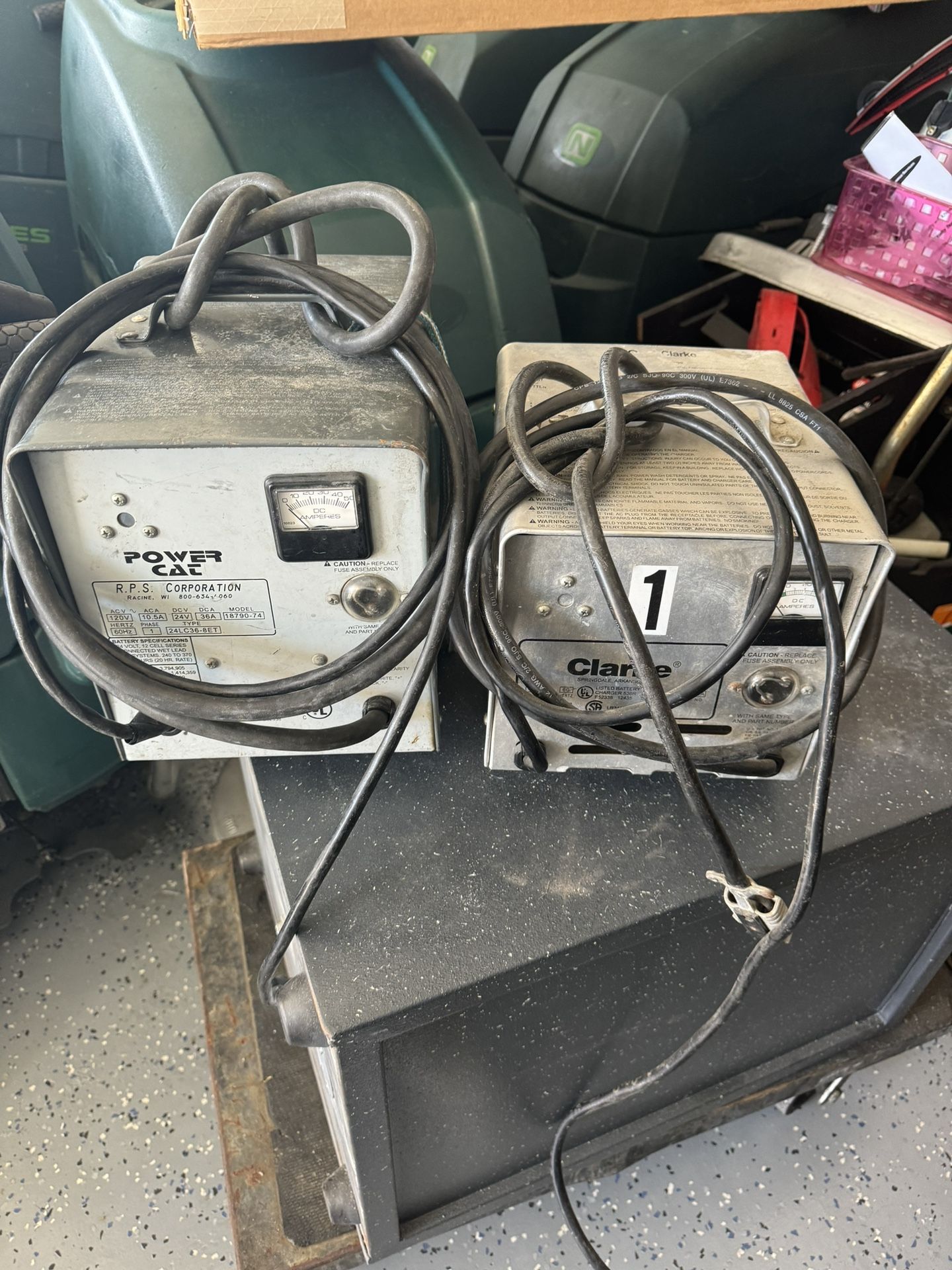 Chargers- Golf Cart, Floor Scrubber , Pallet Jacks 