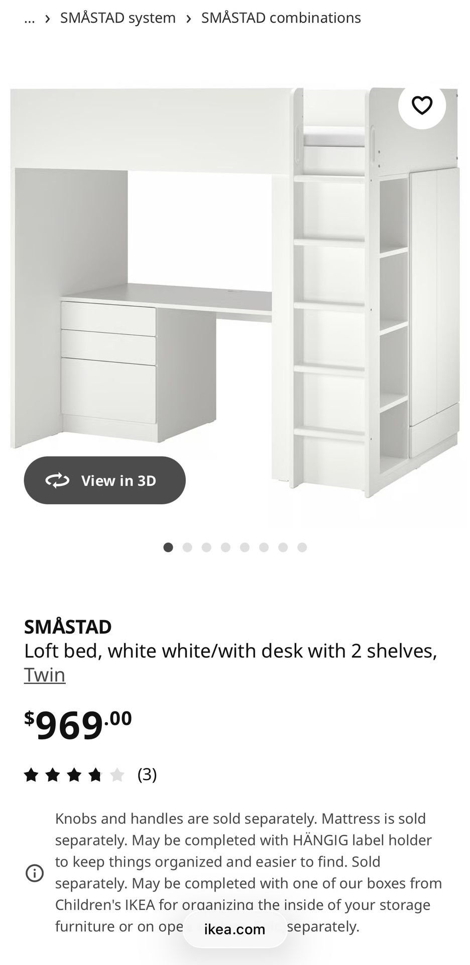 Loft Bed-Twin Sized