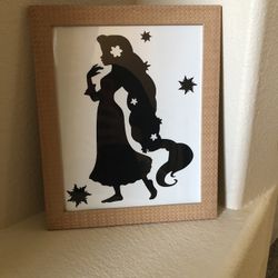 Silhouette picture 8 x 10 custom-made