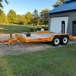 04 Flat Bed HD Trailer 