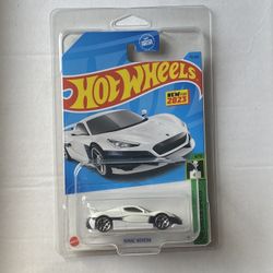 Hot Wheels Rimac Nevera 2023 HW Green Speed White Hypercar New