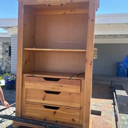 $100- Armoire- Bunk Beds