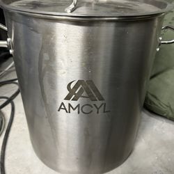 Amcyl 8 Gallon Brew Kettle / Pot