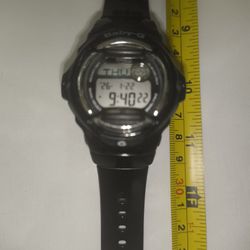 CASIO BABY G DIGITAL WATCH 3252 BG-169R, EUC BLACK, New No Box