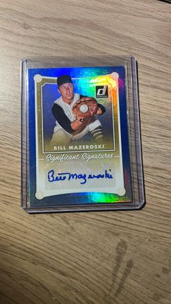 Bill Mazeroski Auto 18/49