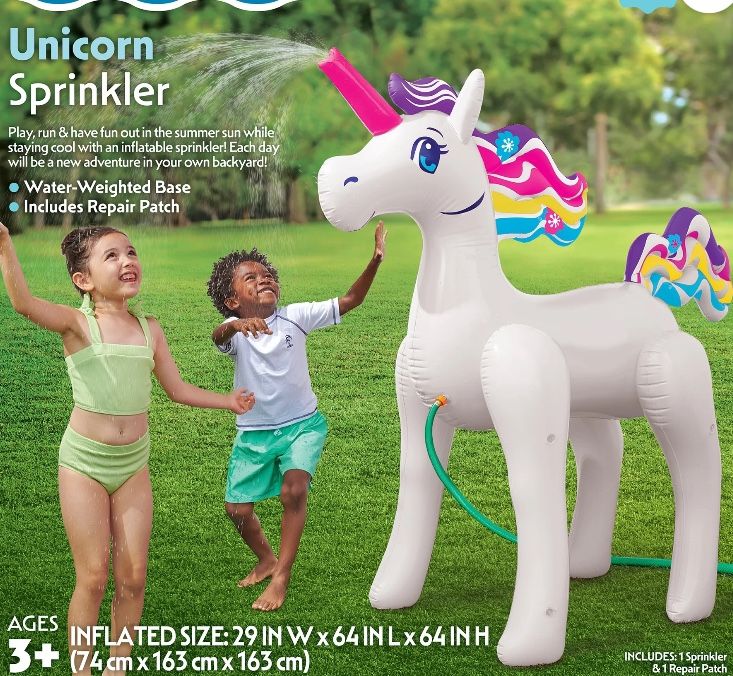 Unicorn Sprinkler