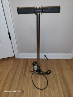 High pressure pump for pcp rifles