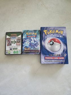 (3) POKEMON CARD SETS