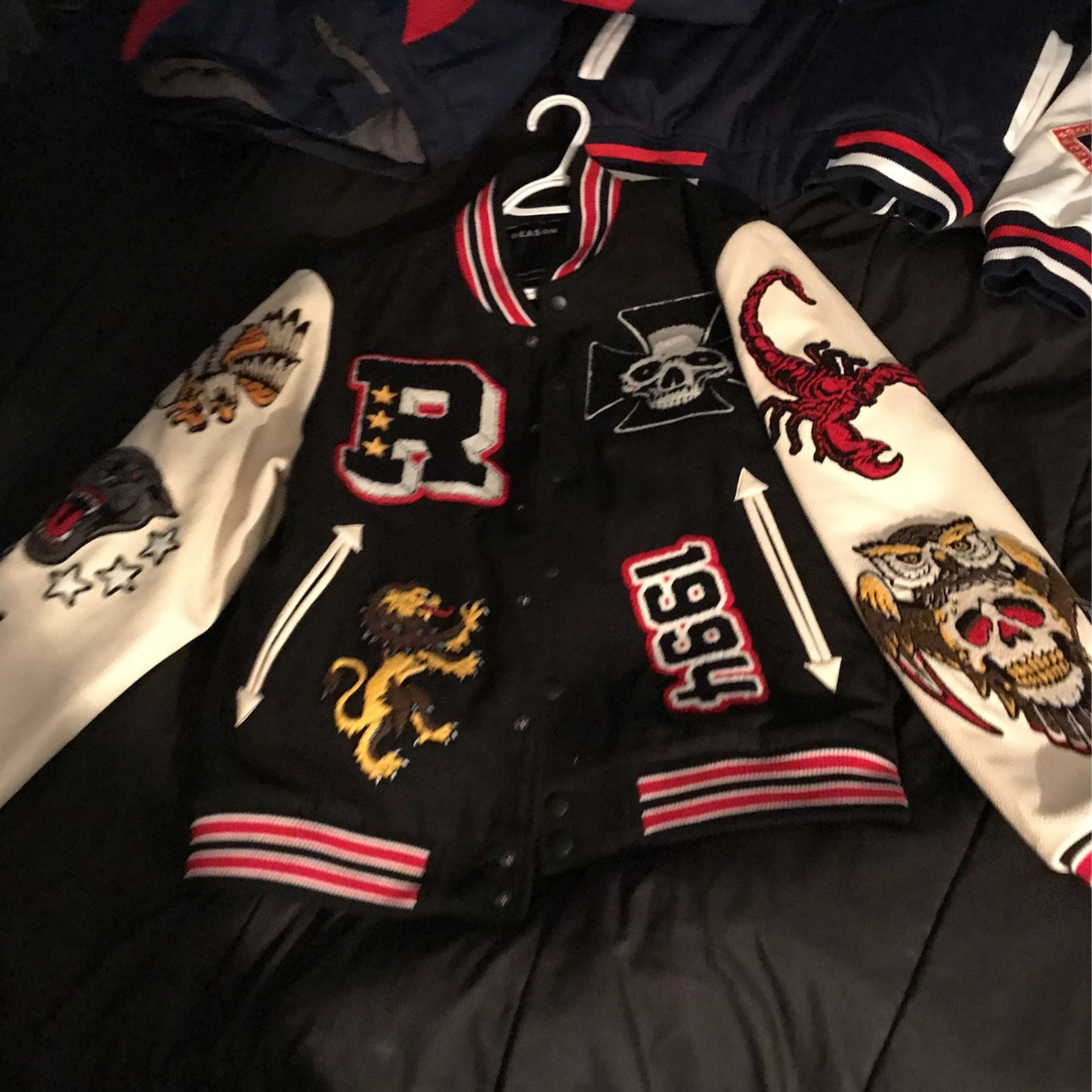 Reason Letterman Jacket Size Large