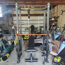 Power Rack Weight Set