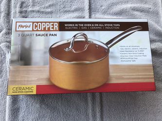 BRAND NEW UNOPENED Copper sauce pan