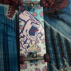 SANTA CRUZ FLORAL DECAY HAND COMPLETE 7.75″ X 30″ PURPLE