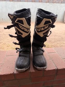 Fly Racing Maverik motocross boots, adult size 12.