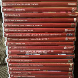 (21) Nintendo Switch  GAMES