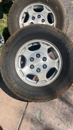 Silverado stock rims
