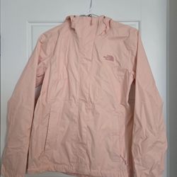 Women's Pink North Face Windbreaker 