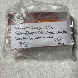 Replacement lighting for RVs trailers campers fifth wheel white base